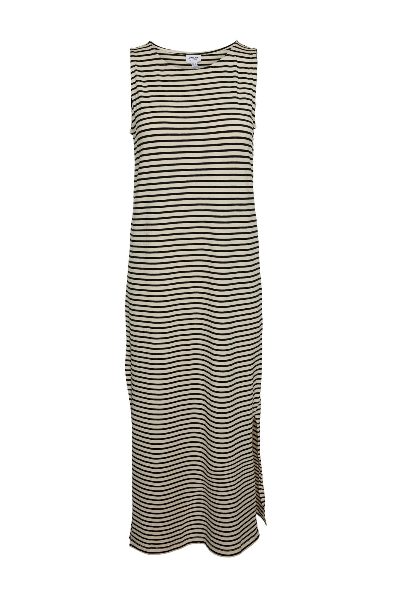 Vestido midi em Tencel - Cinza