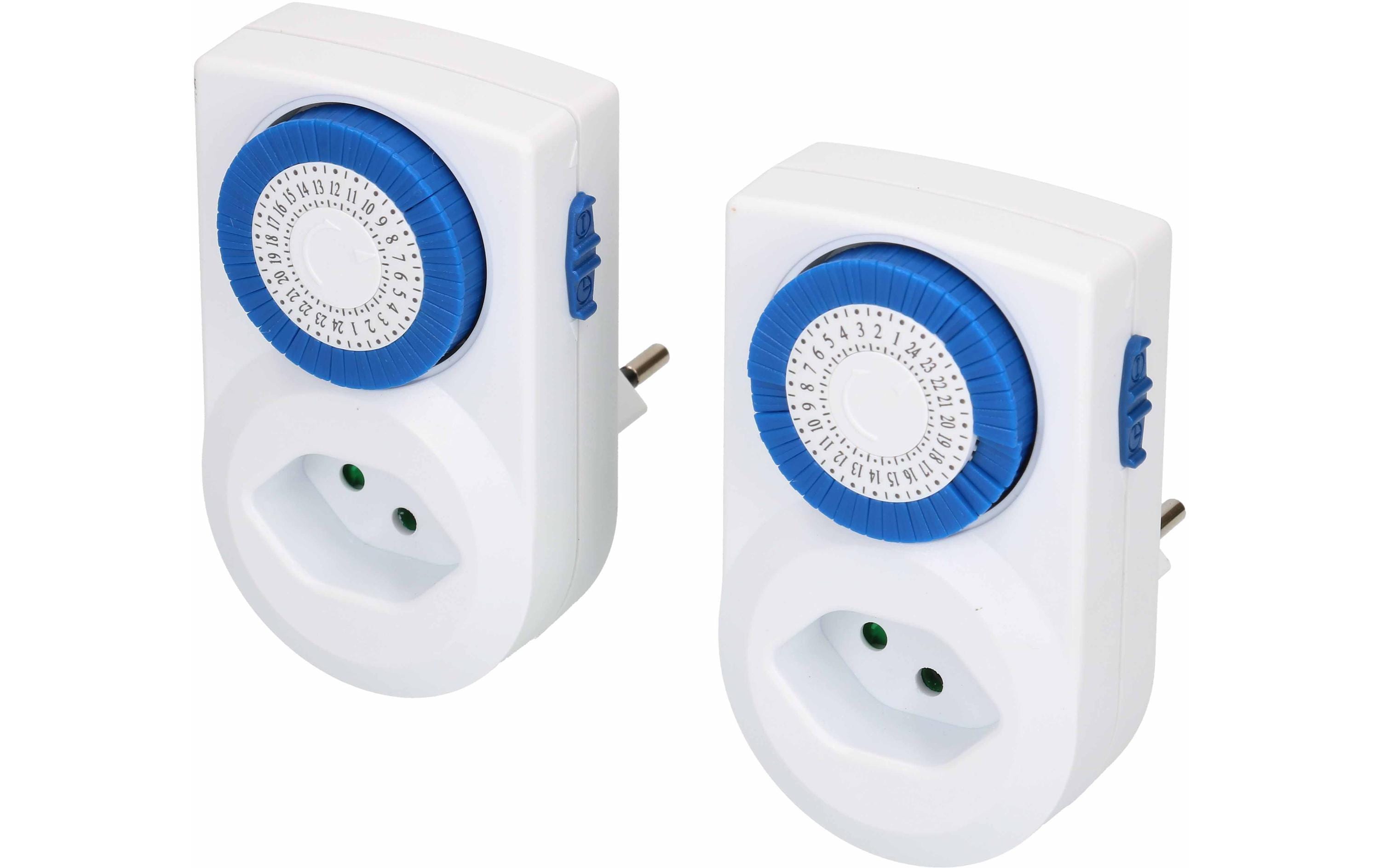 Zeitschaltuhr Typ 12/13, 24 h Analog 2 Stück2er-Set Zeitschaltuhr