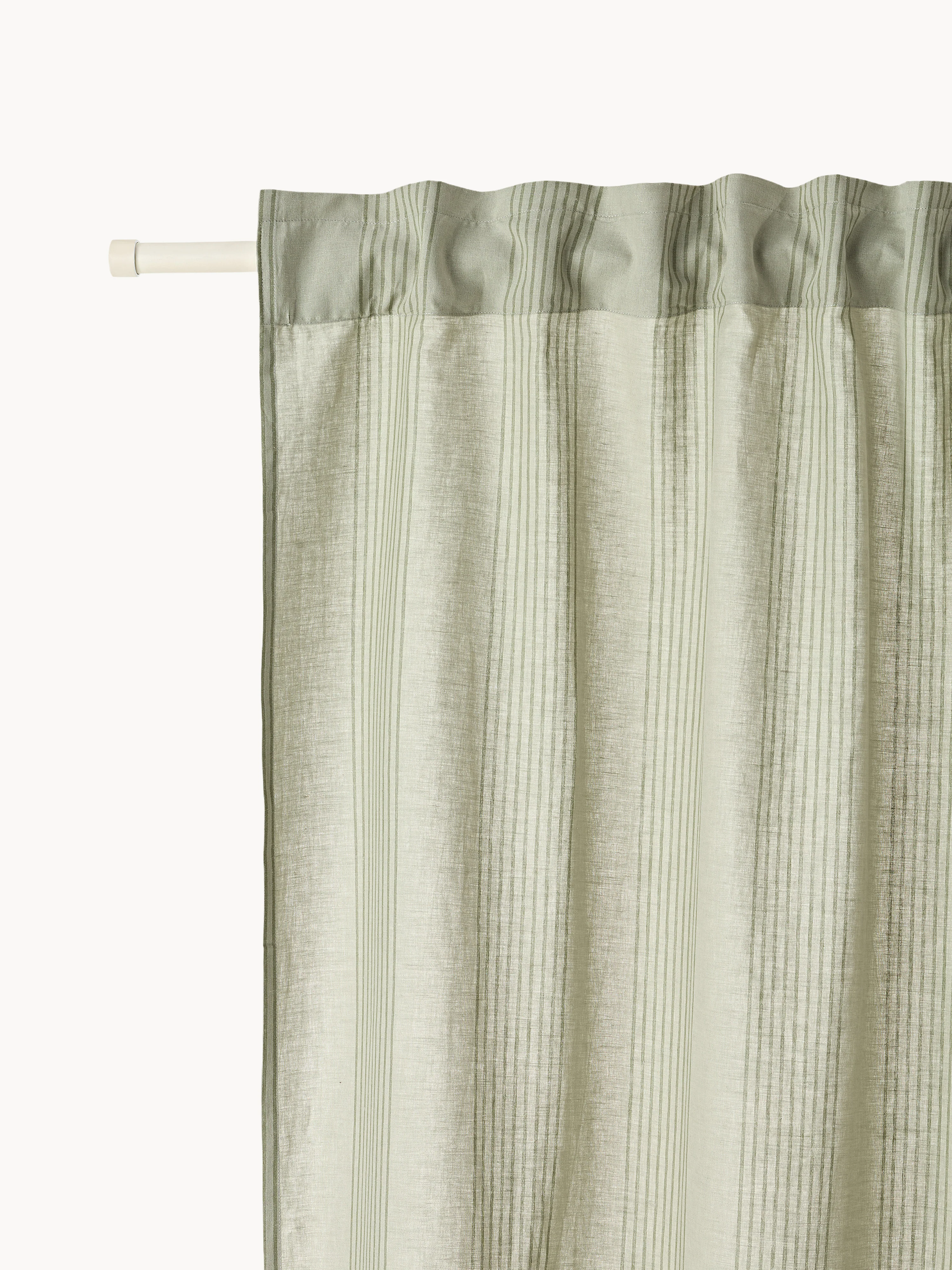 Lichtdoorlatende gordijnen Dewi, 2-delig, B 140 cm
