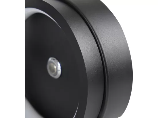 NETTLIFE lampe de chevet tactile lampe de table LED dimmable 12W moderne avec 1,6M design noir