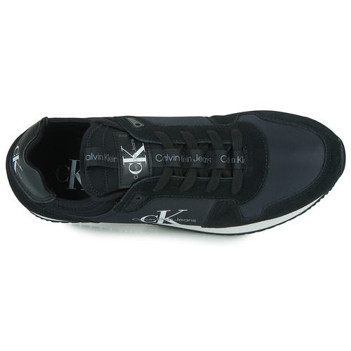 Calvin Klein Jeans - RUNNER SOCK LACEUP NY-LTH - Noir