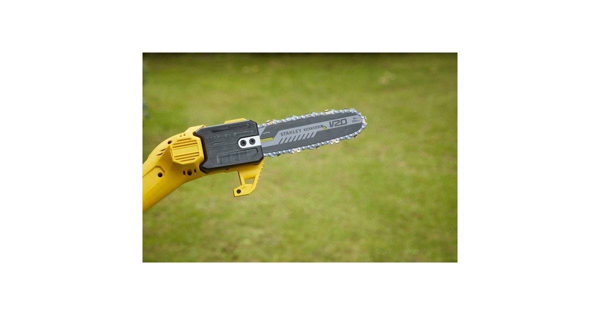 StanleyFATMAX V20 18V 4.0Ah Kettingzaag op steel  (Geel/zwart, Accu en lader inbegrepen)