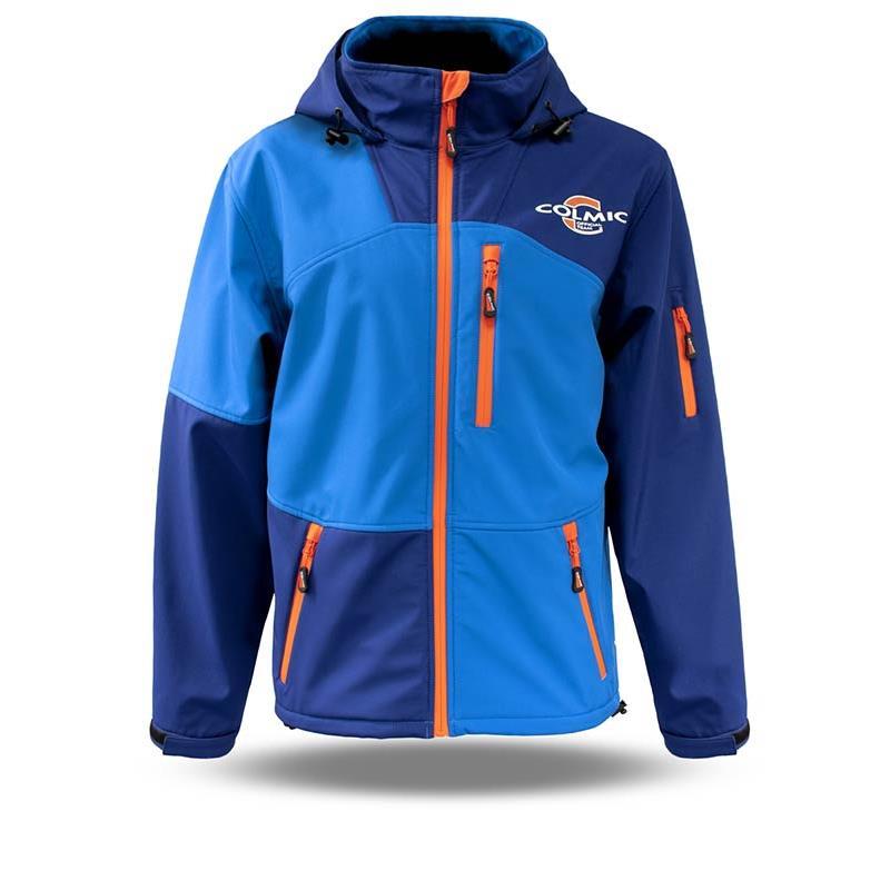 Veste Homme Colmic Softshell Official Team Impermeable - Bleu