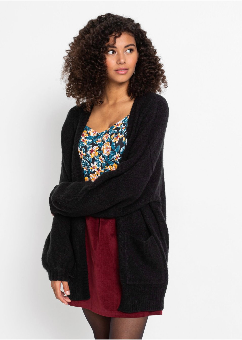 Gilet en maille oversize