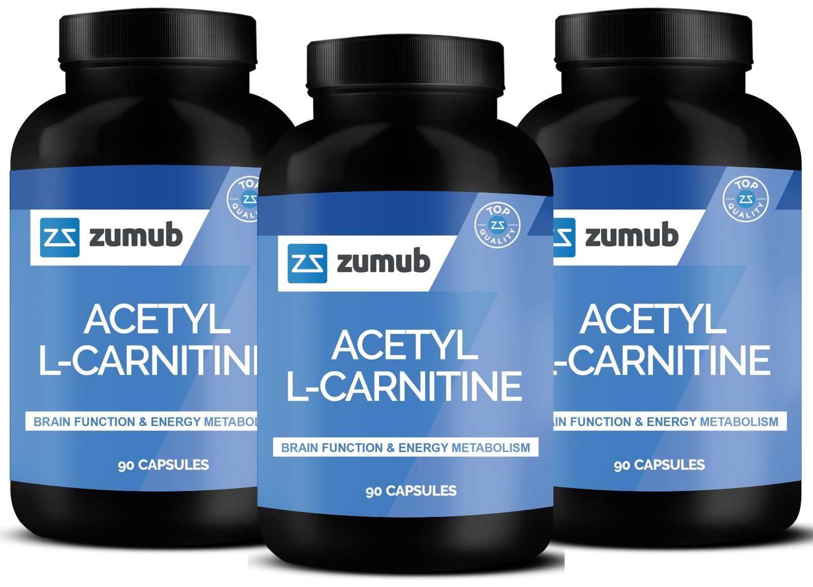 Zumub Acetil L-Carnitina 90 cápsulas