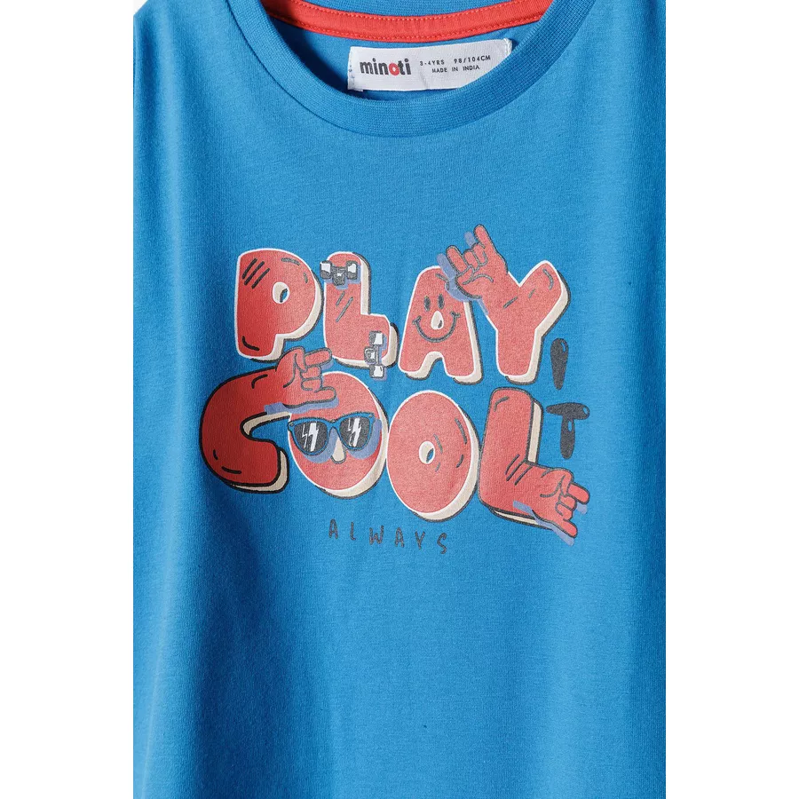 MINOTI T-Shirt Blau