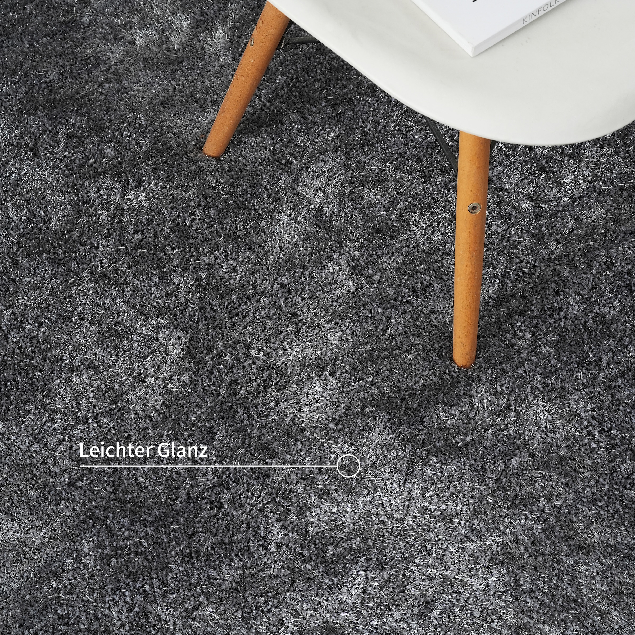 Bruno Banani Teppich »Dana Teppich, besonders weich und kuschelig, Kundenliebling« rechteckig 30 mm Höhe uni, Mikrofaser Teppiche, Wohnzimmer, Schlafzimmer, Esszimmer