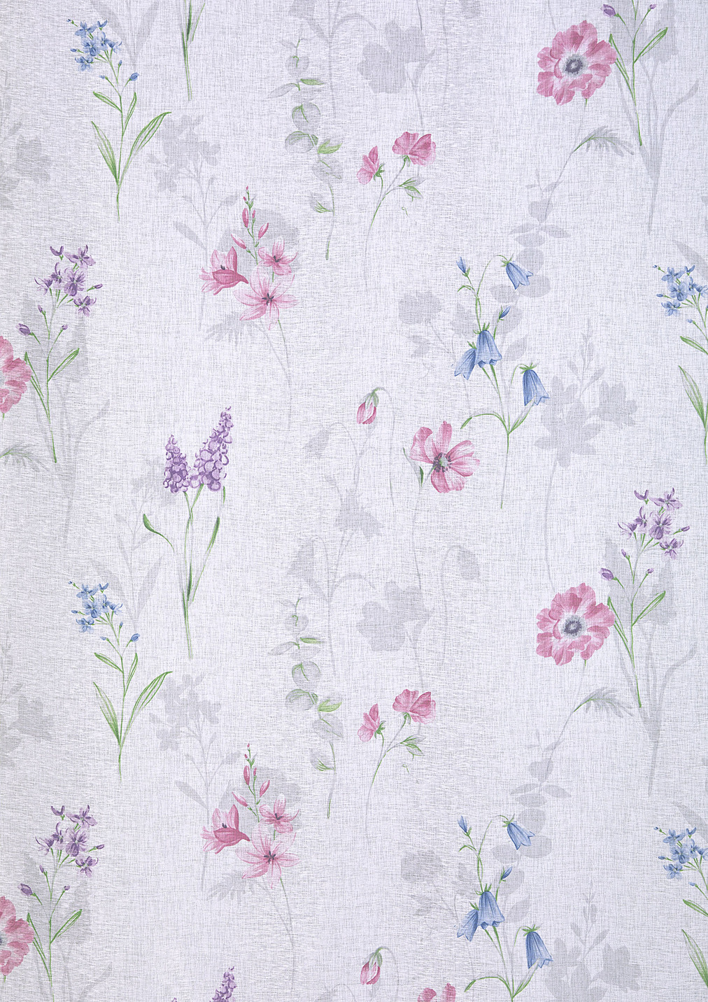 Dekoschal mit Blumen-Motiven