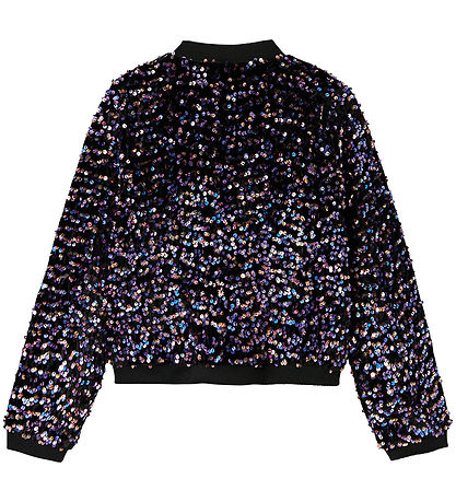 Name It Bomberjacke - NkfRunica - Purple Corallites m. Paillette