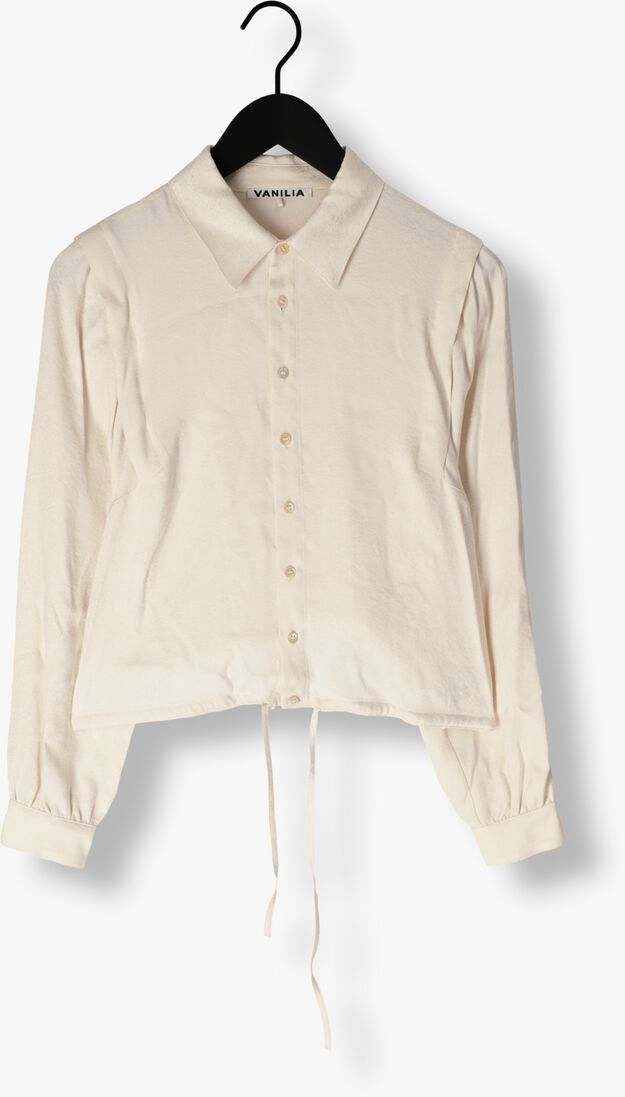VANILIA ecru vanilia blouse romantic structure shirt