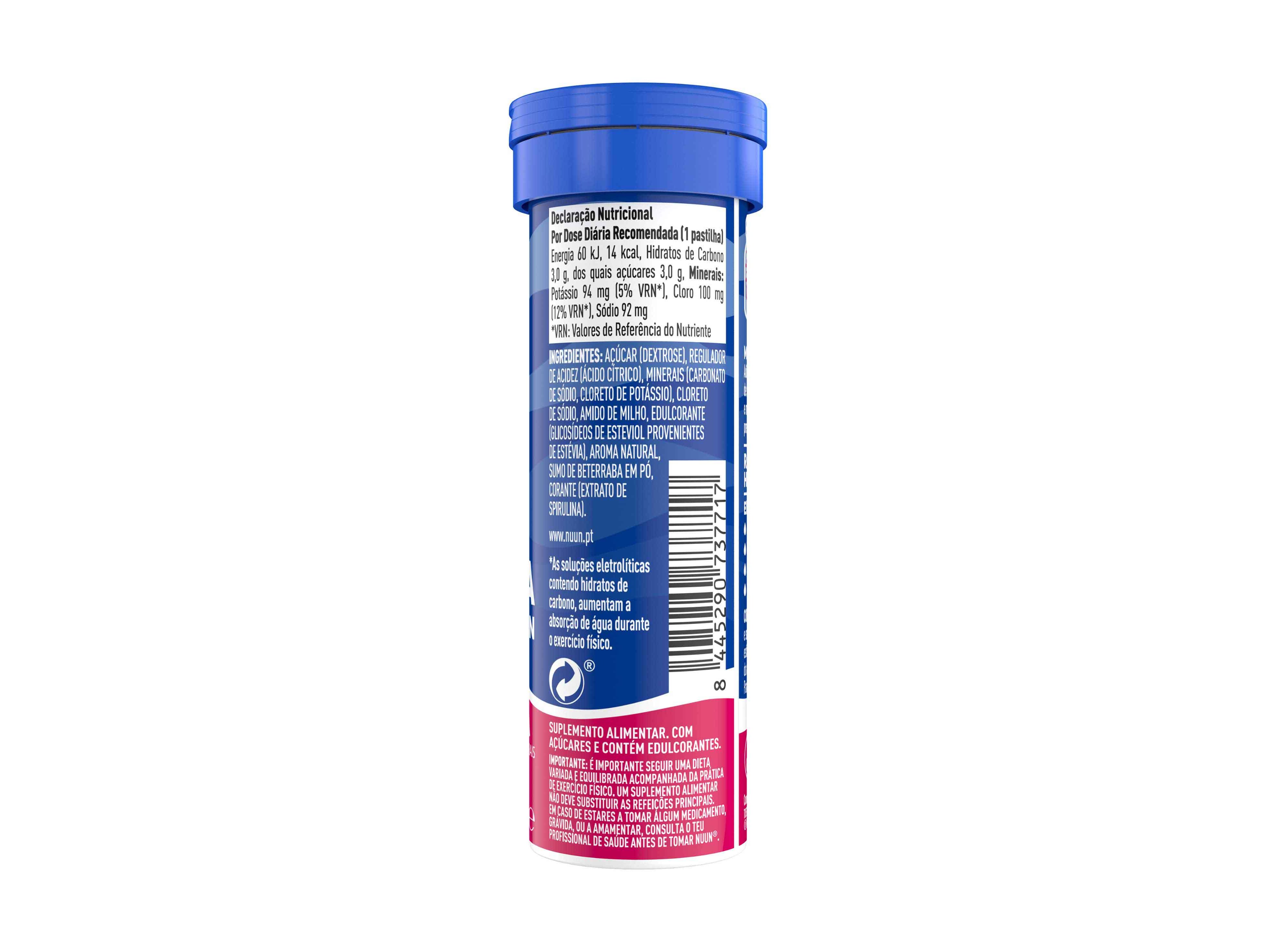 SUPLEMENTO NUUN ULTRA FRAMBOESA 10 PAST