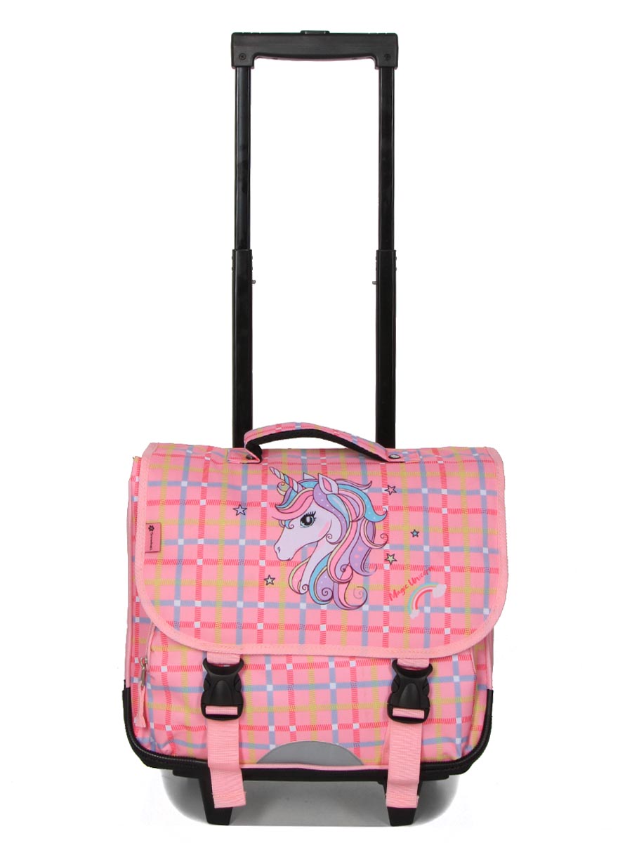 Cartable À roulettes Snowball Romantique Licorne 38 cm