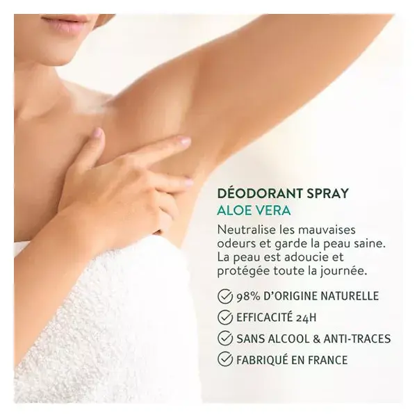 Le Petit Olivier Desodorante Frescor - Aloe Vera - 75 ml