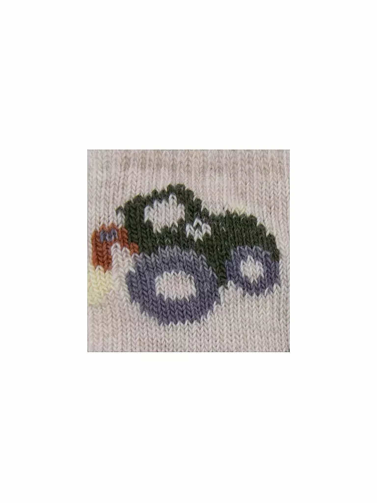 EWERS Baby Socken Traktor 2er Pkg. grau grau