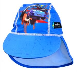 Swimpy UV-hatt Disney Cars, Blå