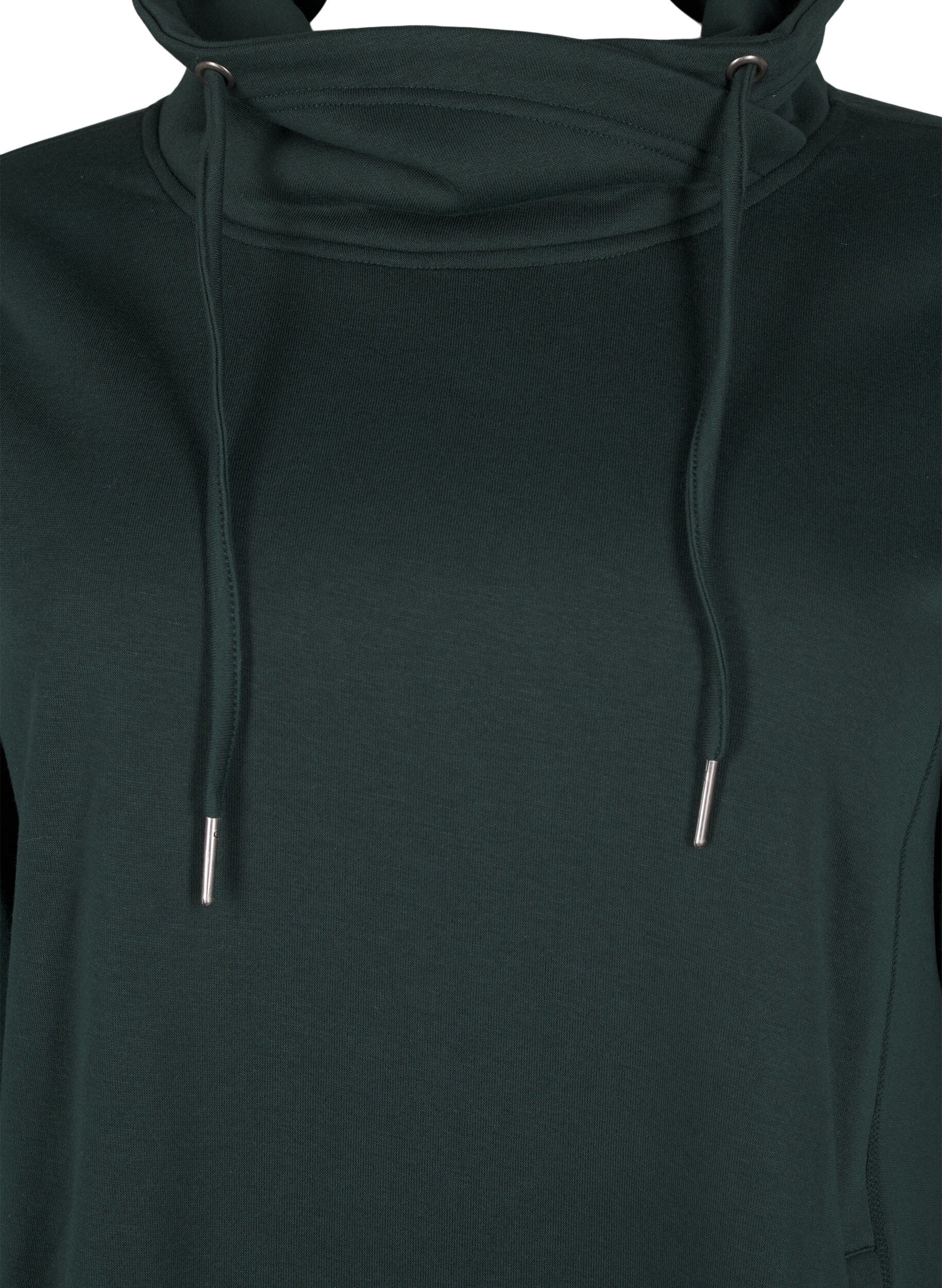 FLASH - Sweatshirt med høj krave