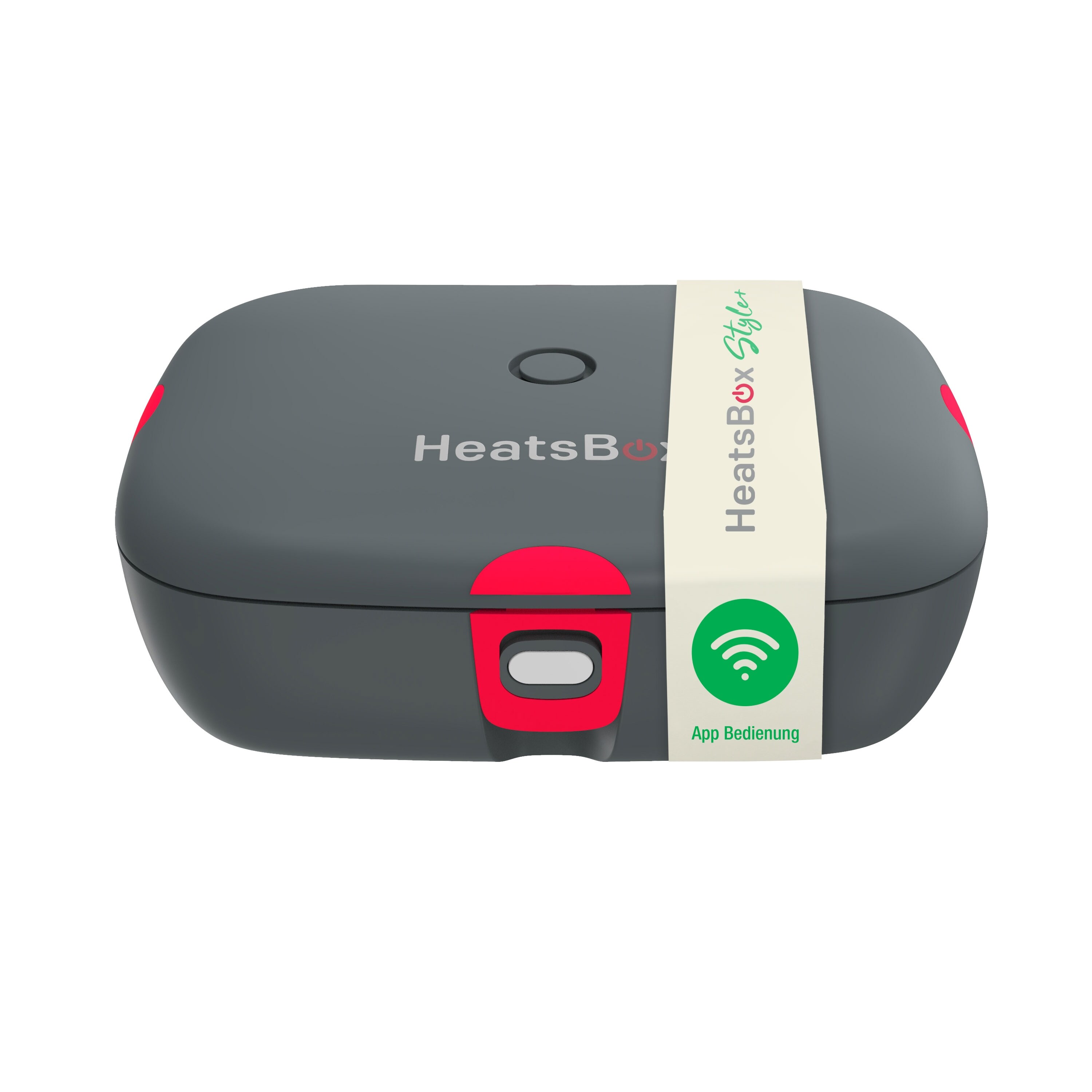 HeatsBox Style+, smarte elektrische Lunchbox, aufwärmen, App, 100 Watt, 925 ml