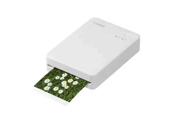 Canon SELPHY QX20 - Printer - farve - farvesublimering - 72 x 85 mm op til 0.66 min./side (farve) - kapacitet: 10 ark - Wi-Fi(g) - sandhvid