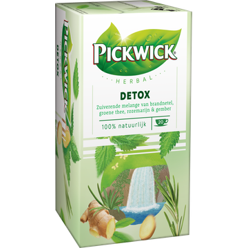 Pickwick Herbal Detox Kruiden Thee 20 Stuks