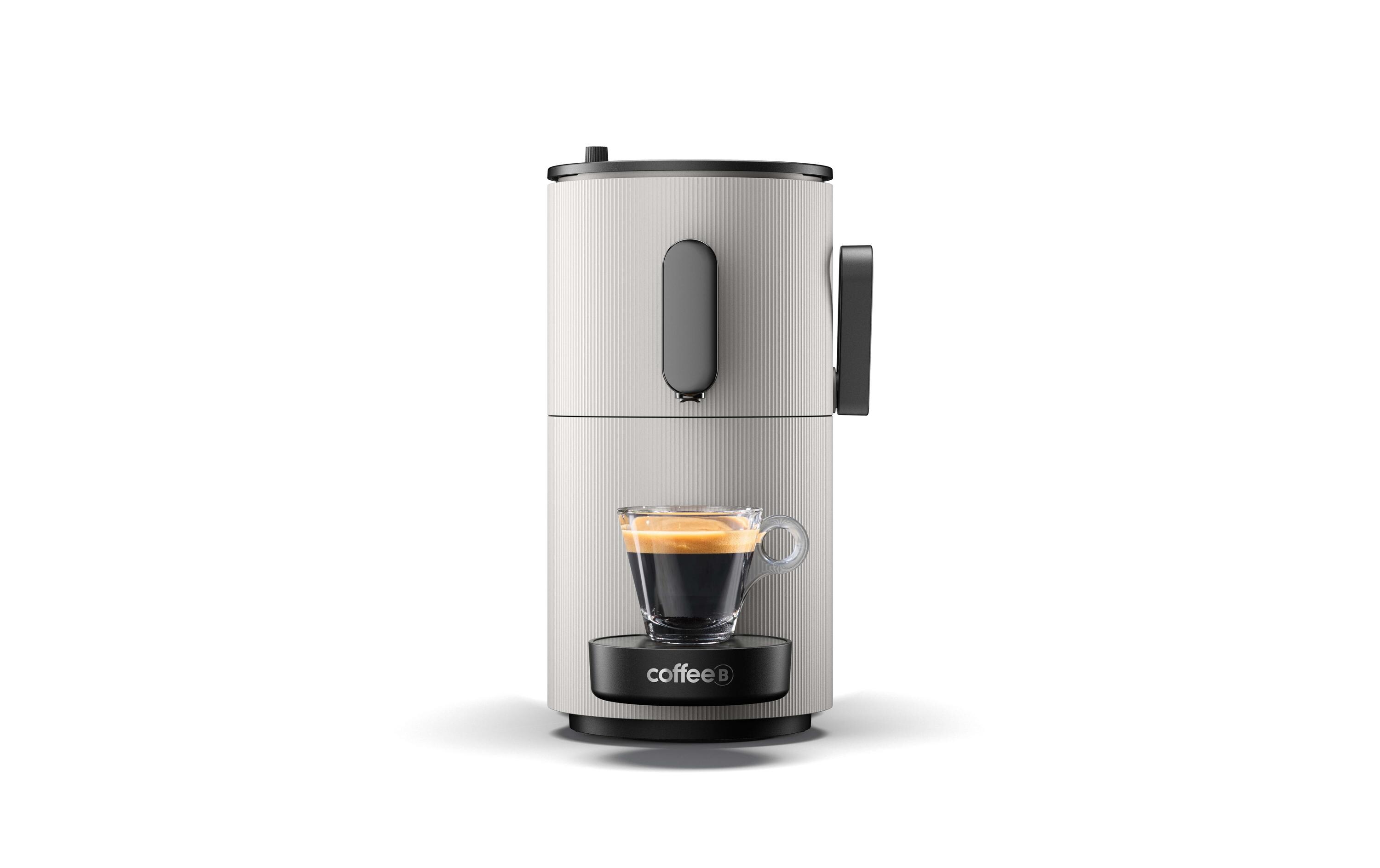 Portionskaffeemaschine CoffeeB Globe Limited Grey<br>Kaffeemaschine