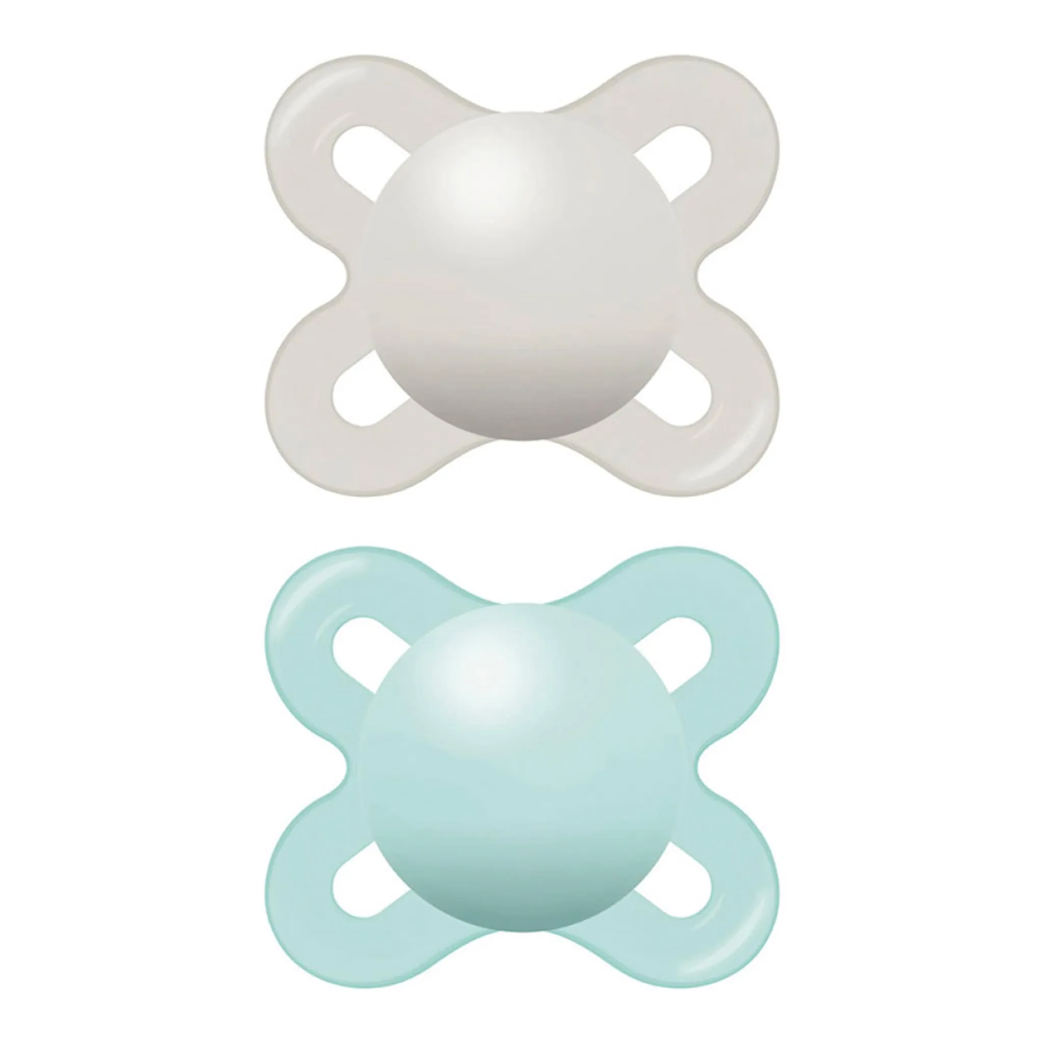 Mam Baby Suce Anatomique  Nouveau-Né Paquet de 2 - Aqua