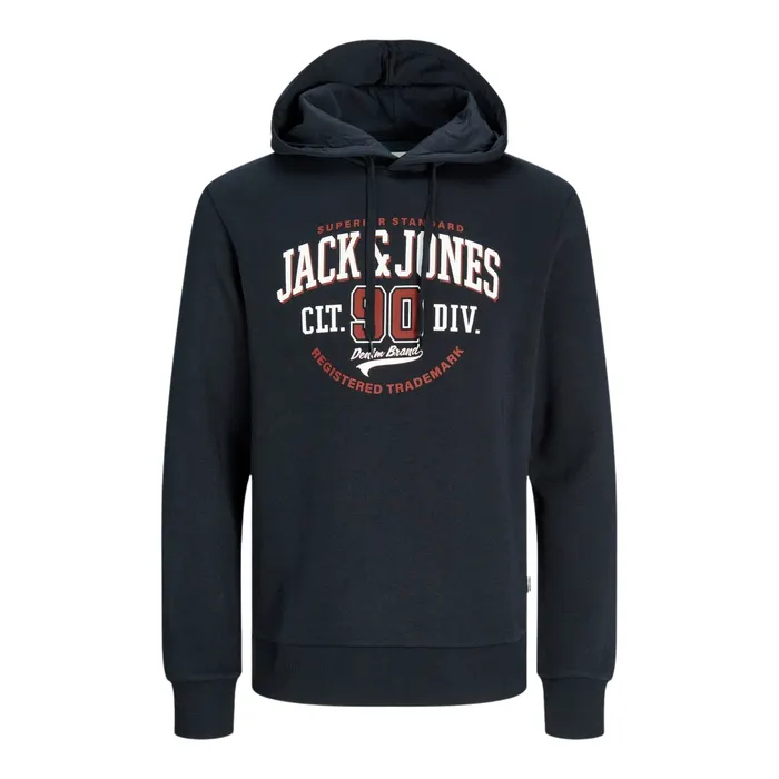 Jack & Jones Logo Hoodie Heren