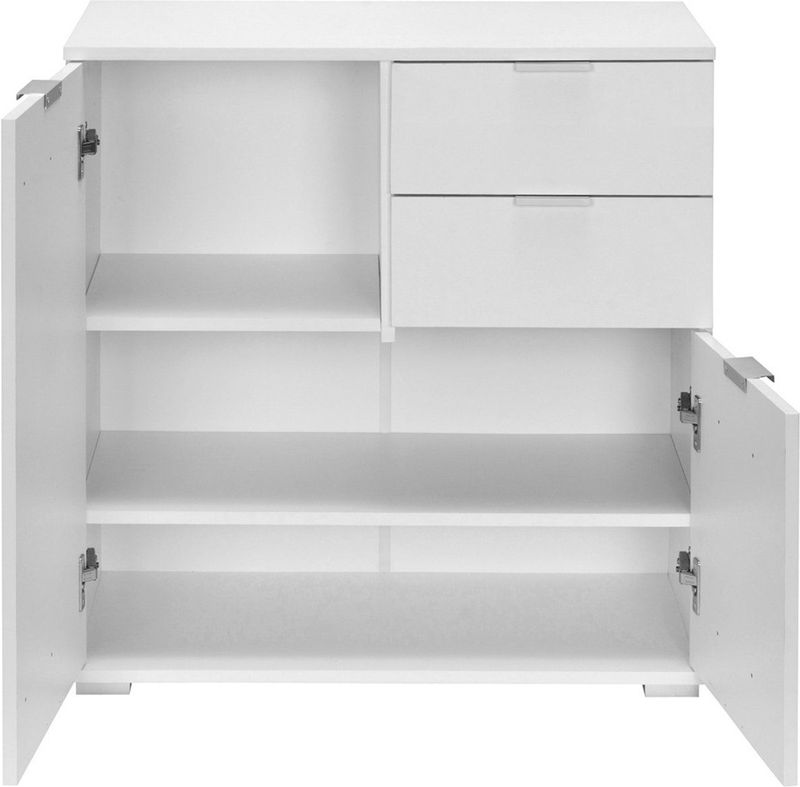 Sens Design - Dressoir - Sanne-Jasmijn - Wit - Hoogwaardige Verwerking