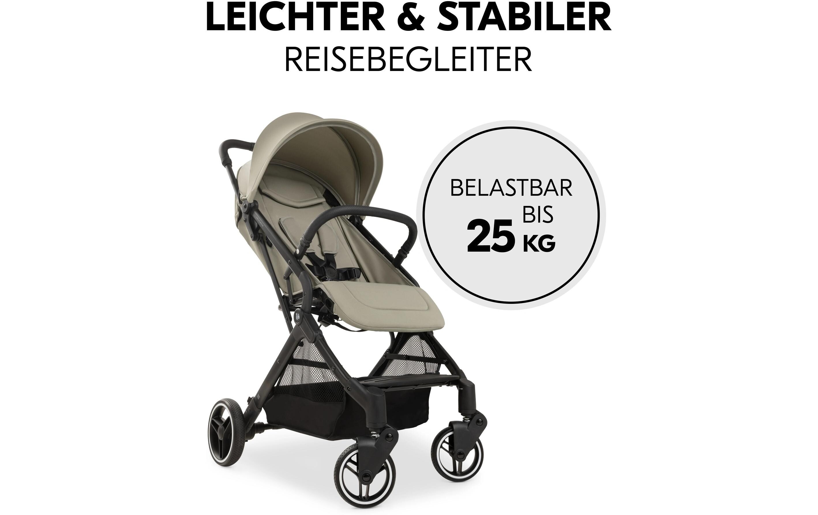 Buggy Travel N Care Plus Olive Green<br>Hochwertiger und handlicher Reisebuggy