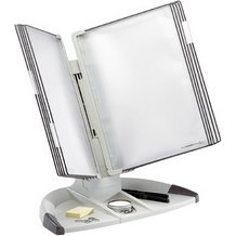 by tarifold Pupitre de table 'Design', gris clair/gris