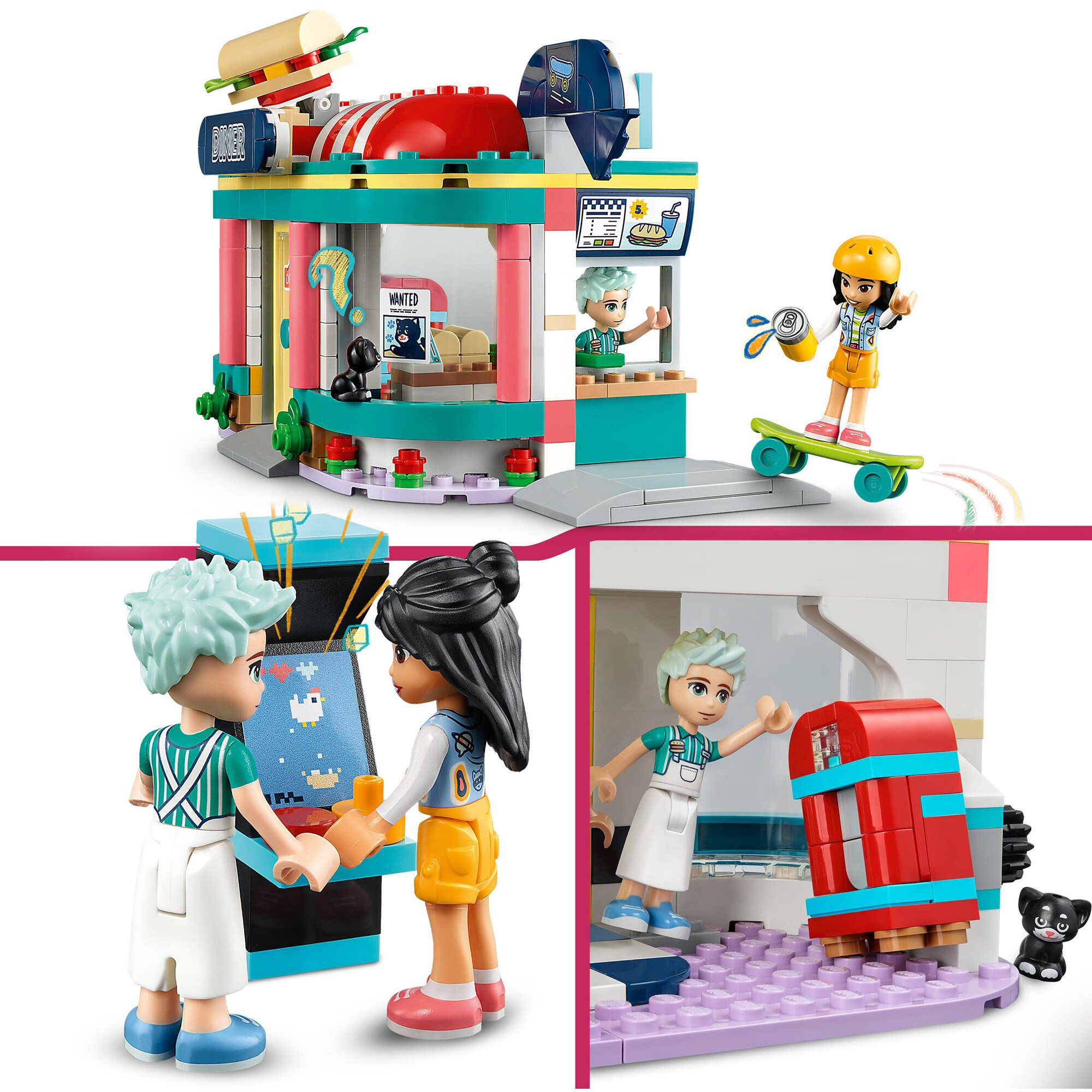 LEGO Konstruktionsspielzeug Friends Restaurant