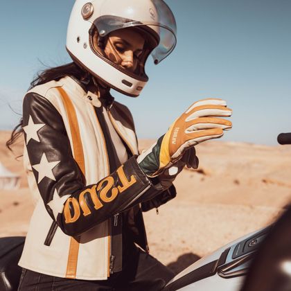 Blouson Wildust STARS&STRIPES - Beige / Vert