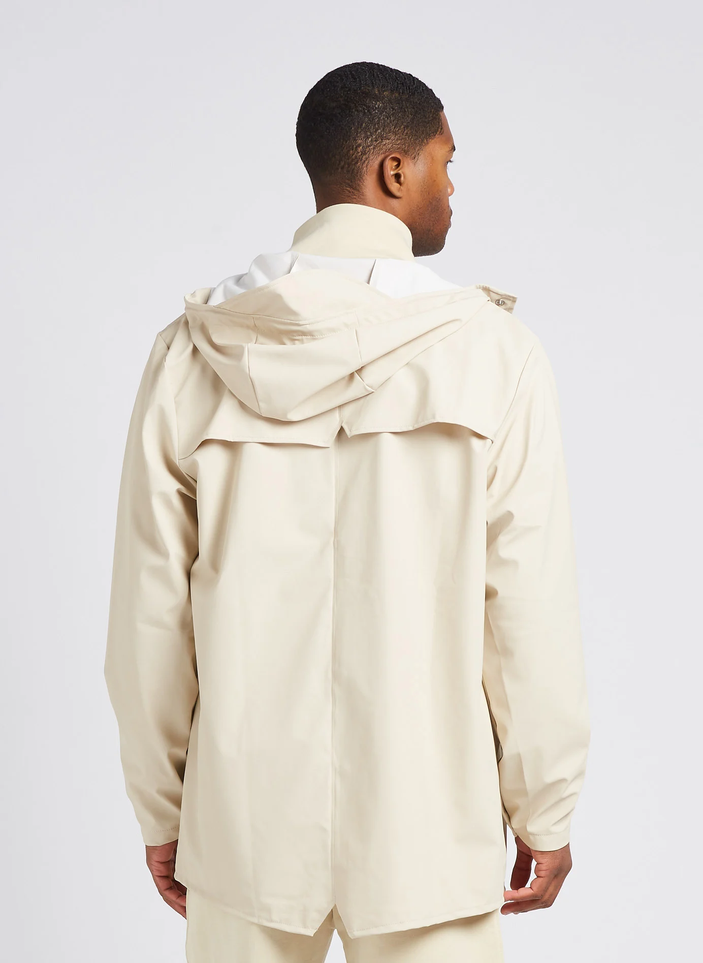 Coupe-vent imperméable à capuche | Beige