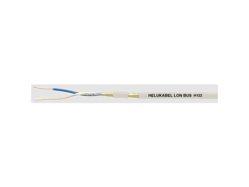 Helukabel 802187-1000 Busledning 1 x 2 x 0.32 mm² Hvid 1000 m