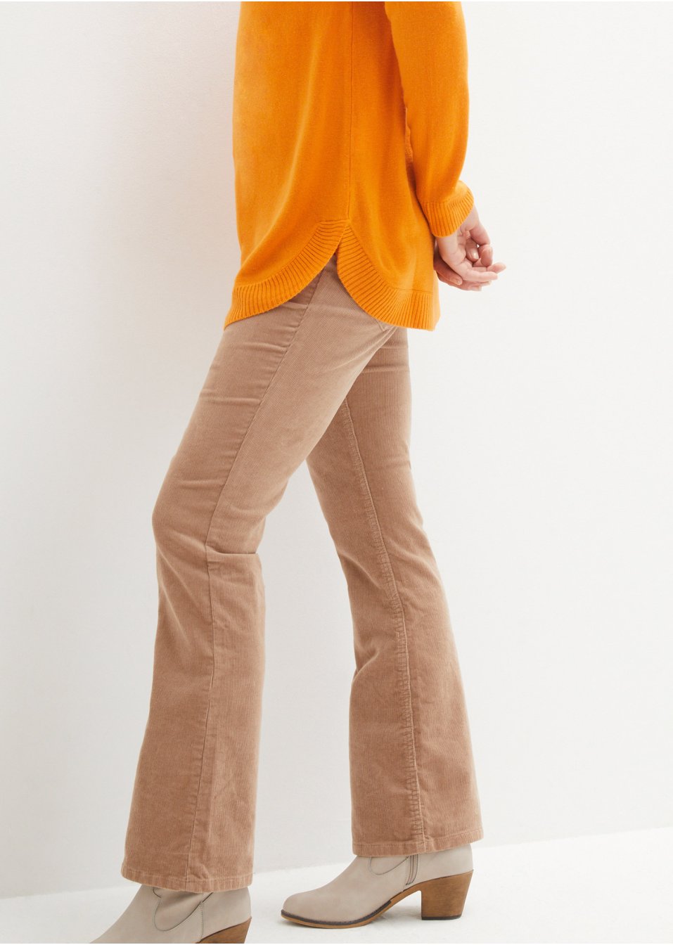 Pull en fine maille à col haut