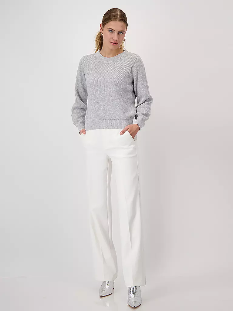 MONARI Pullover hellgrau