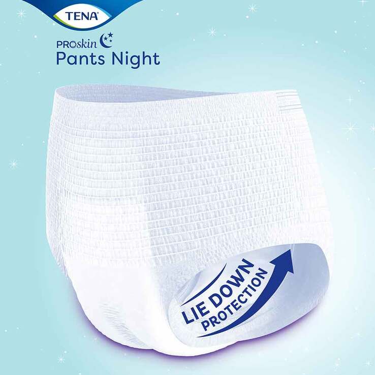 TENA Pants night super M Einweghose bei Inkontinenz, 4X10 St