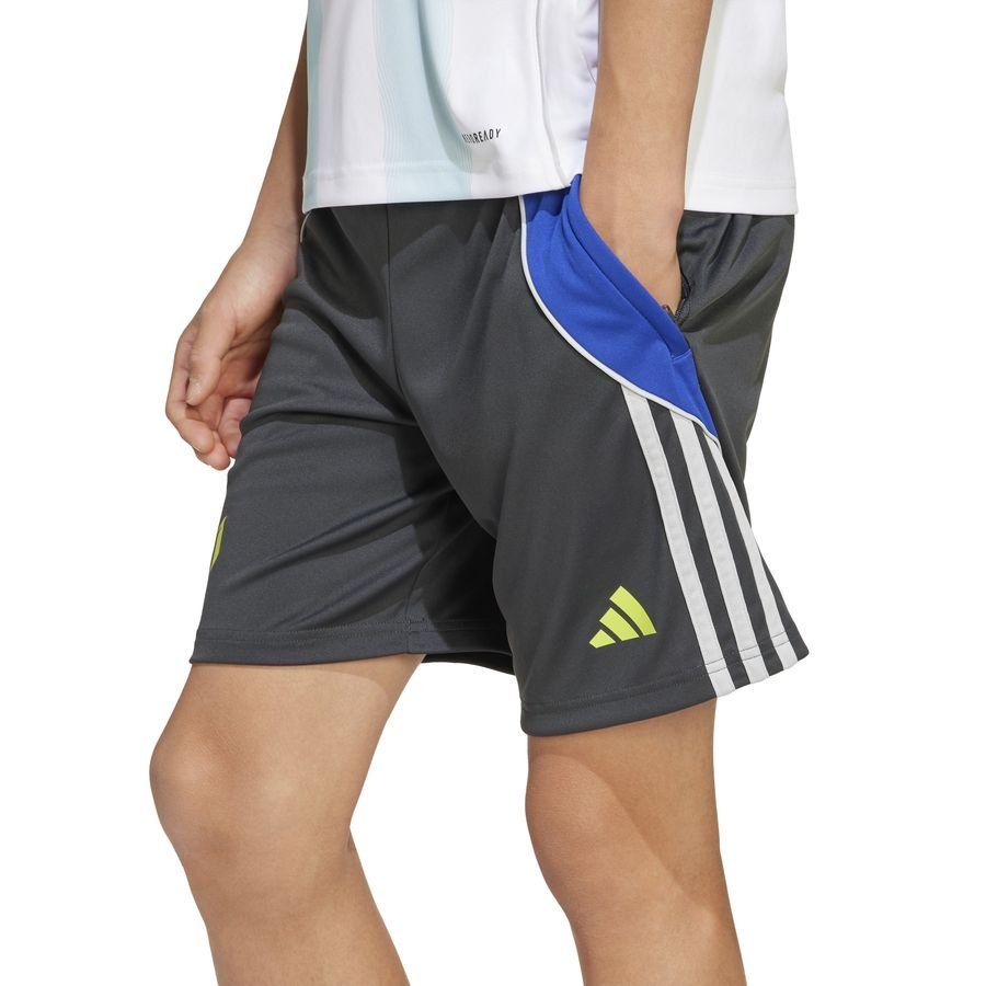 adidas Short d'Entraînement Messi La Vida Rapida - Gris Enfant