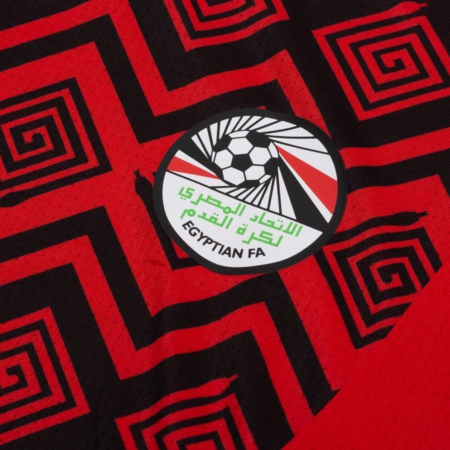 Égypte T-shirt d'Entraînement Avant-Match Africa Cup of Nations 2025 - Rouge/Noir