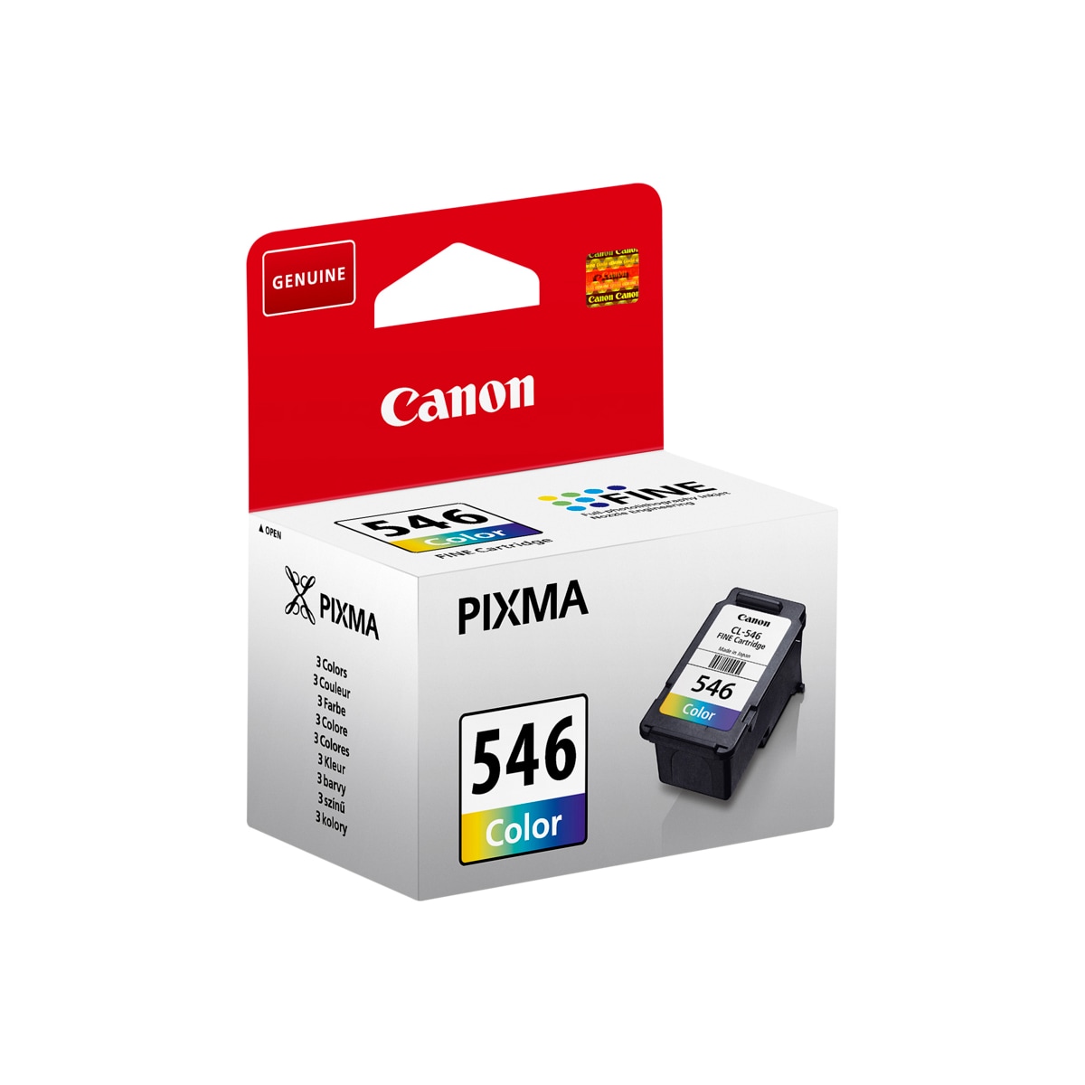 Canon blekkpatroner CL-546 Cyan Magenta Gul