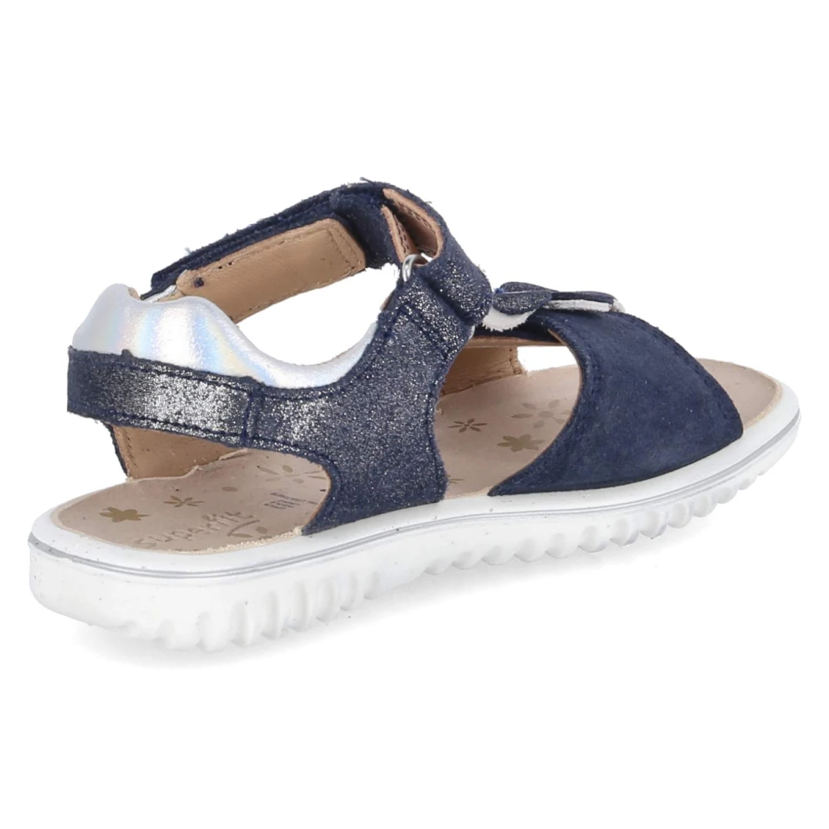 SuperfitSandalen SPARKLE - BLAU/SILBER