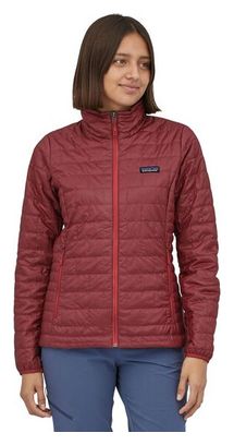Doudoune Patagonia Nano Puff Jacket Femme Rouge