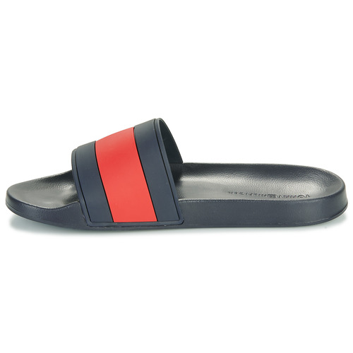 Tommy Hilfiger - RUBBER TH FLAG POOL SLIDE Marino