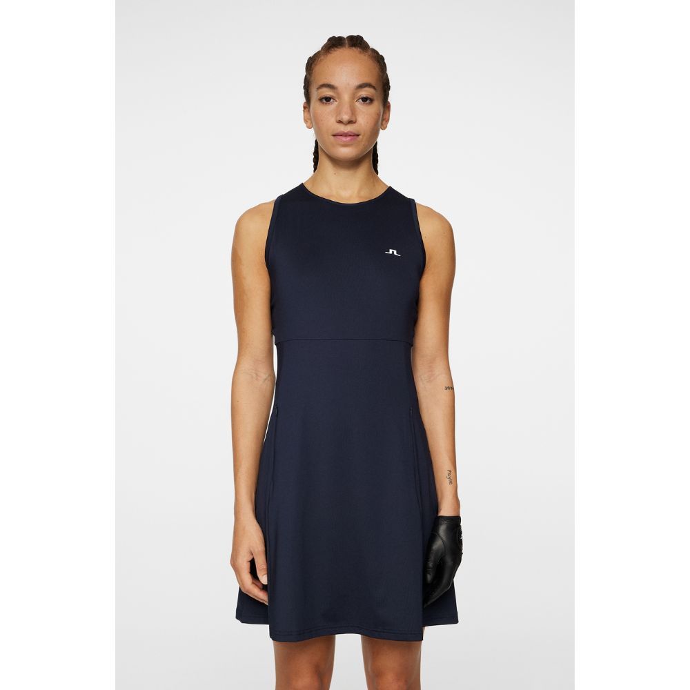 Cora Kjole Dame Navy