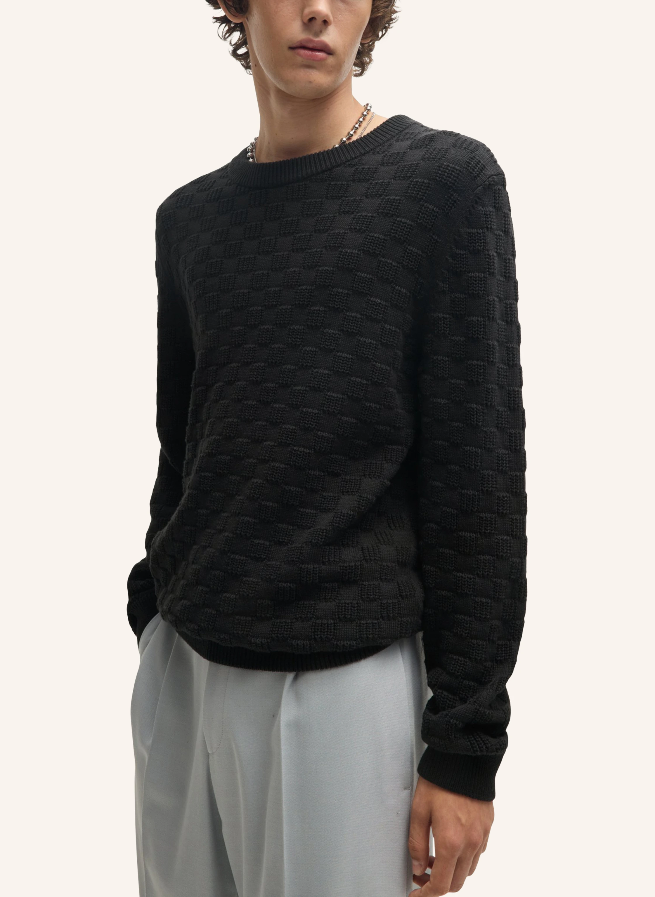 HUGO Pullover SELIO Relaxed Fit