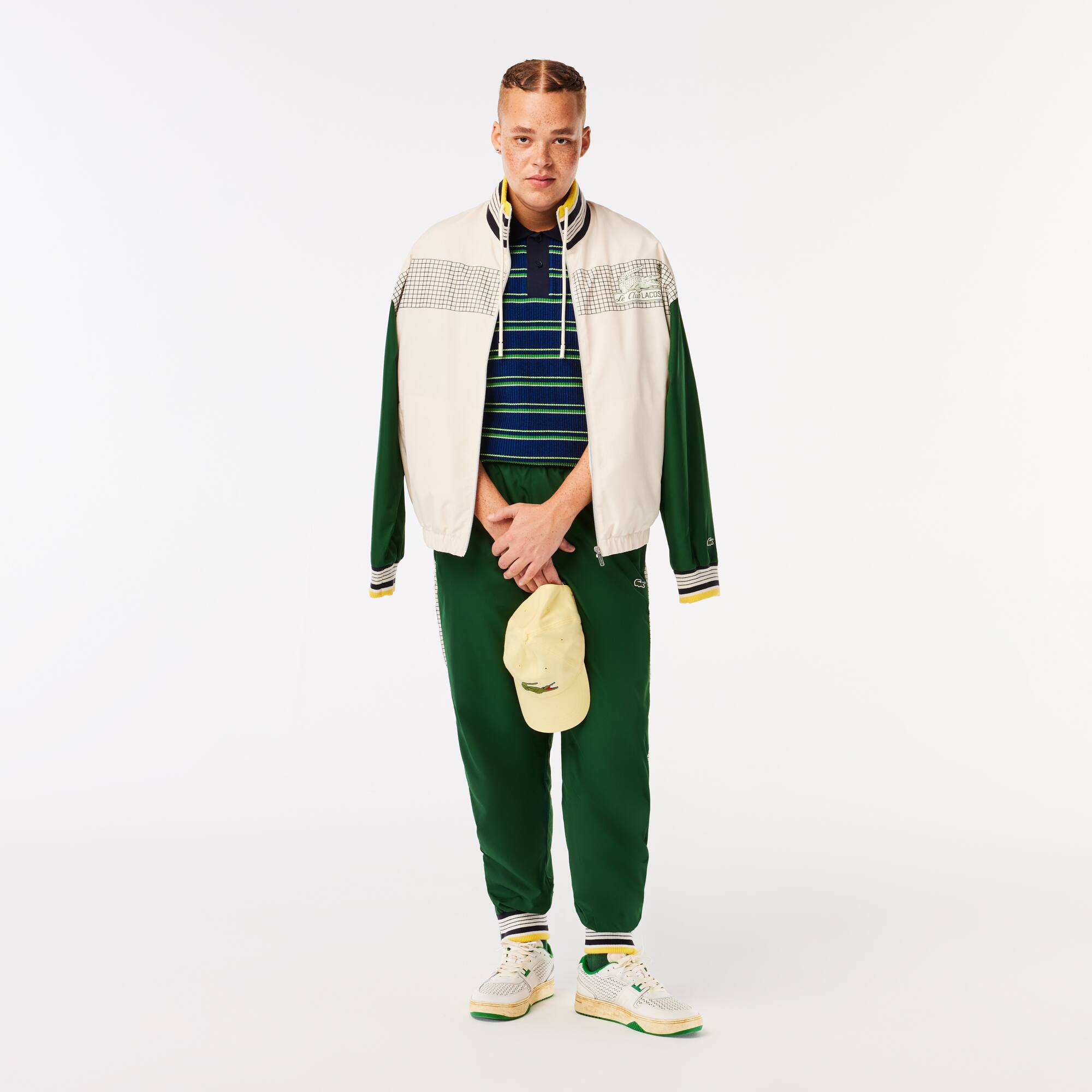 Herren LACOSTE Trainingshose mit Tennis-Aufdruck Trainingshosen - Grün - Lacoste - Herren