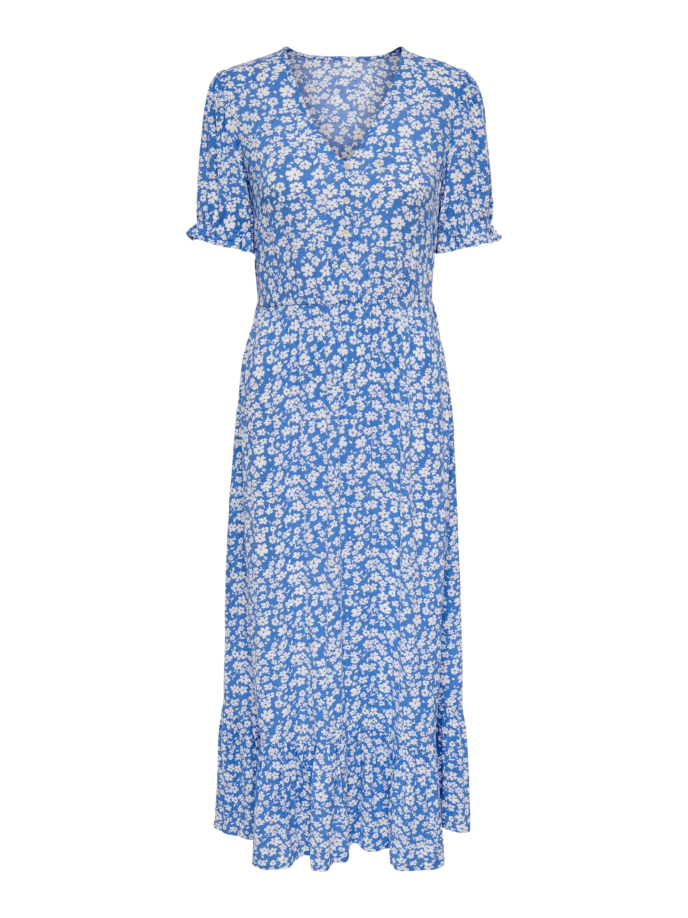 ONLY Maxikleid »ONLCHIANTI S/S LONG DRESS WVN NOOS« Sommerkleid