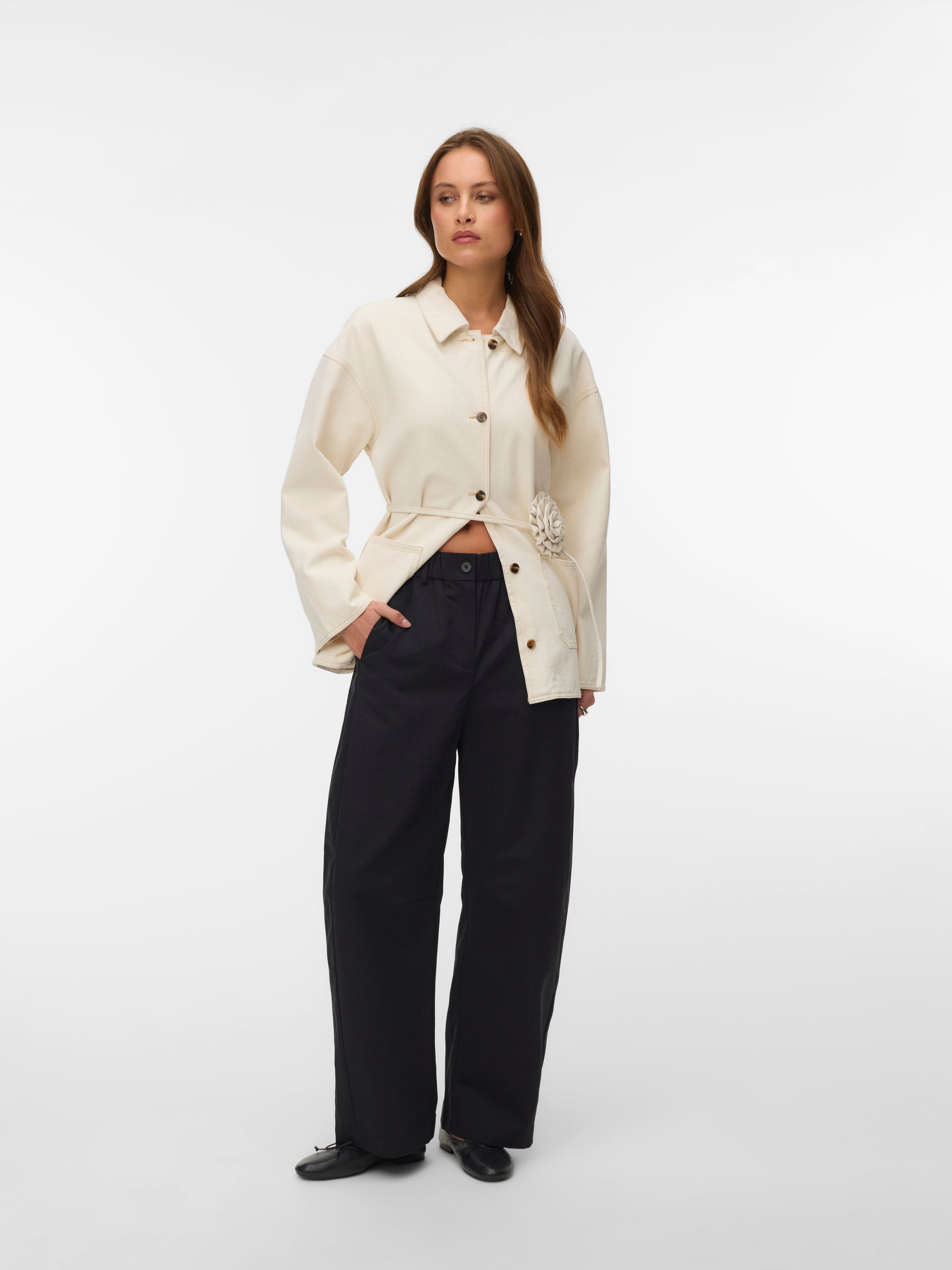 VMLENA High waist Broek