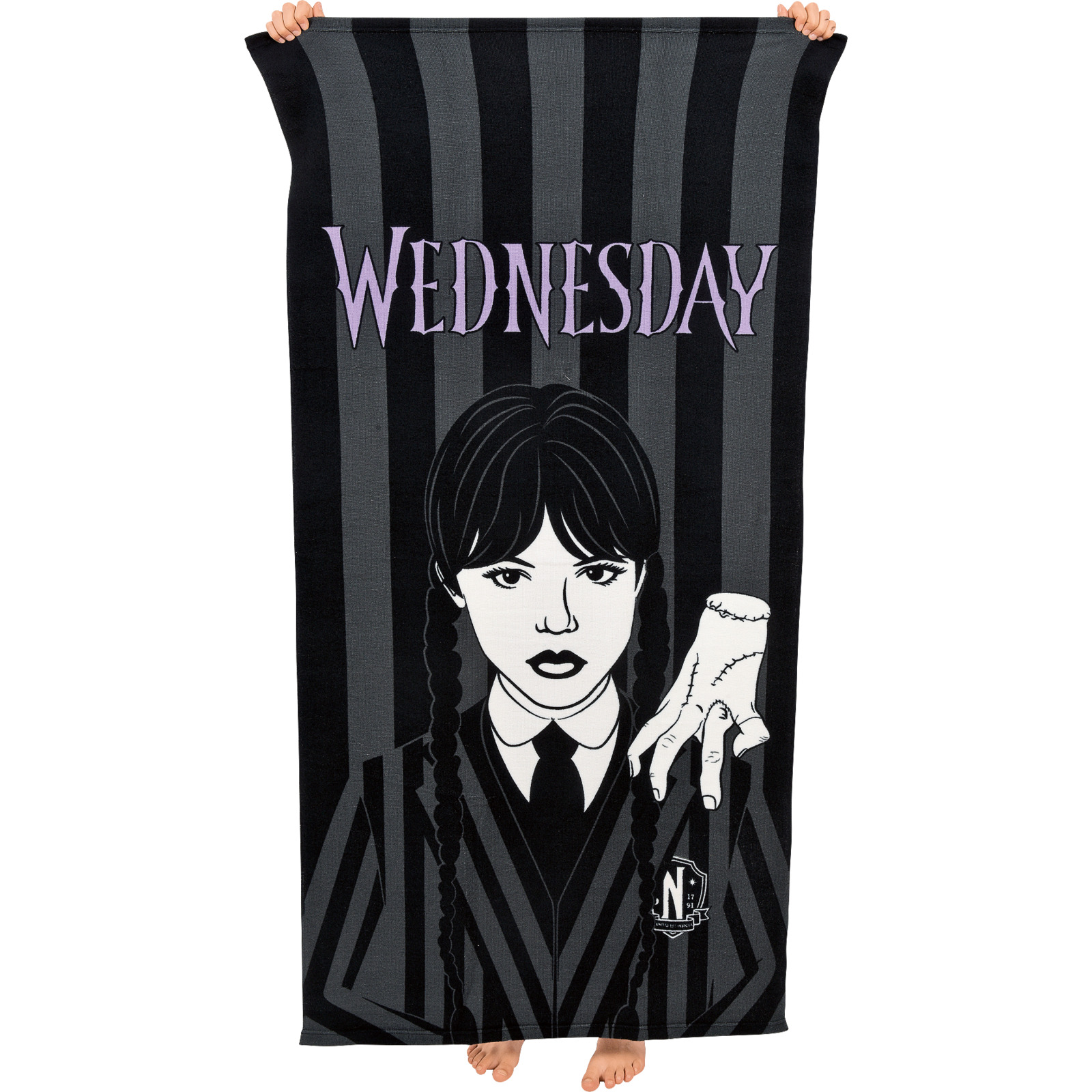 Kinder Badetuch Wednesday
