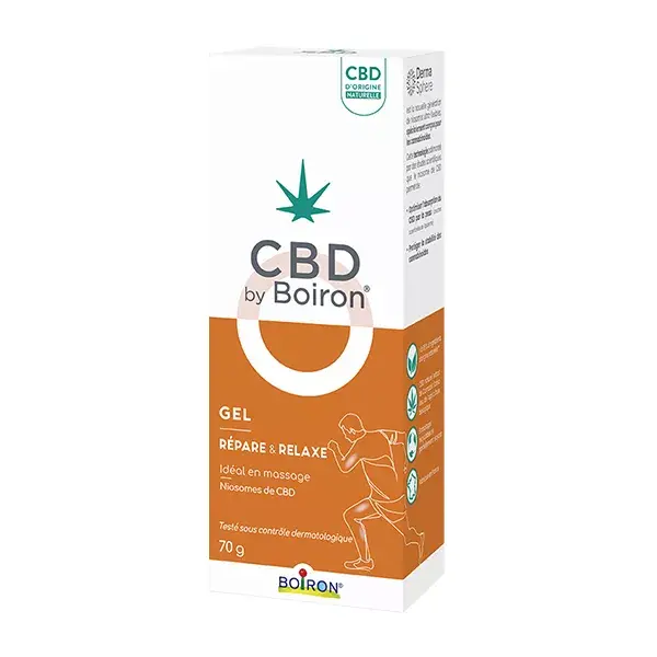 CBD By Boiron Gel Roll On Reparador e Relaxante 70g