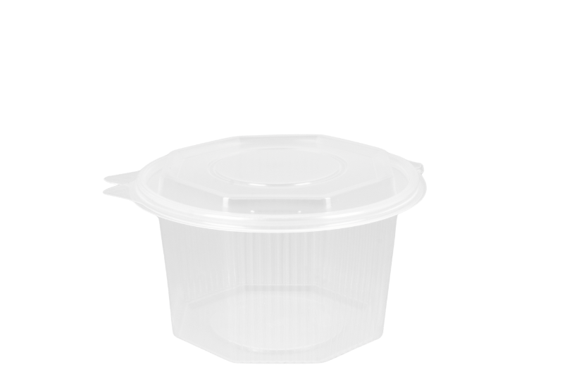 Ripboxx Saladebak met klapdeksel 1000ml